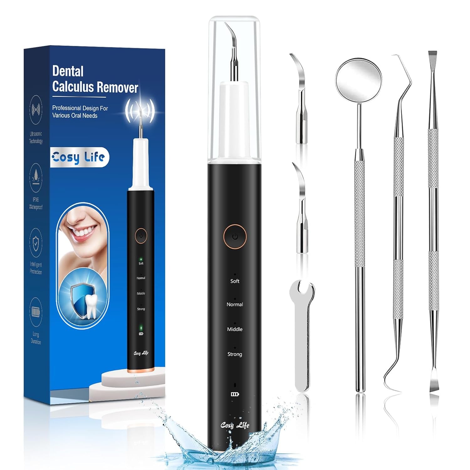 Revolutionary Ultrasonic Electric Tartar Remover - Safe & Effective Teeth Cleaning for a Brighter Smile!