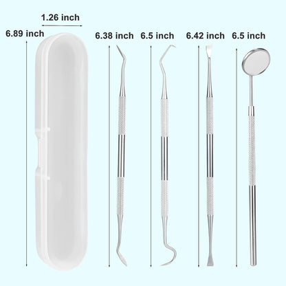 Ultimate Dental Tools Kit for Professional Teeth Cleaning - Perfect for Dentists, Home Use, and Pet Care - Includes Convenient Case