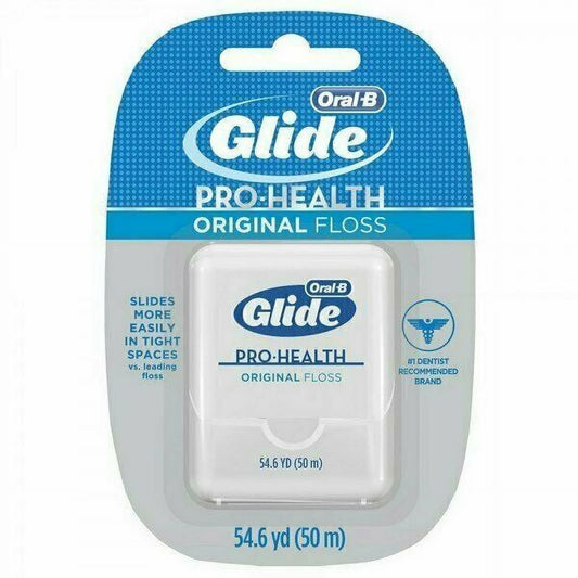 Oral-B Pro-Health Original Dental Floss - Smooth & Strong, 50M, 9-Pack for Ultimate Oral Care