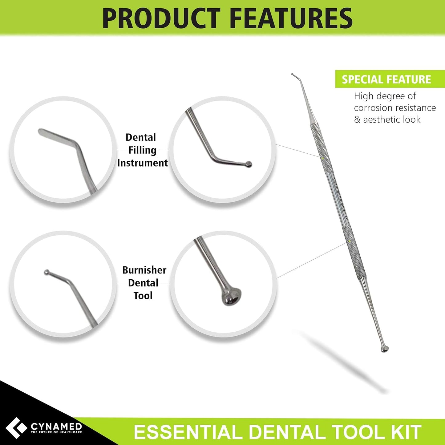 Ultimate Premium Stainless Steel Dental Tool Kit for Superior Oral Care - Perfect for Personal and Pet Hygiene!