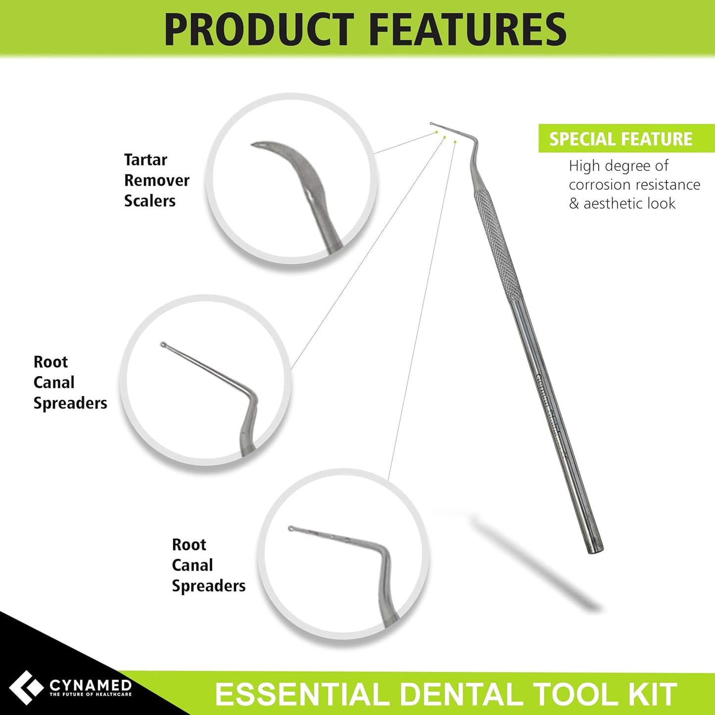 Ultimate Premium Stainless Steel Dental Tool Kit for Superior Oral Care - Perfect for Personal and Pet Hygiene!